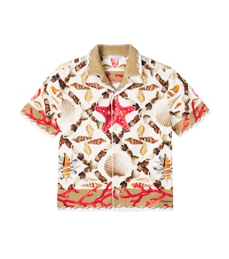 Printed cotton shirt | Dolce&Gabbana Kids
