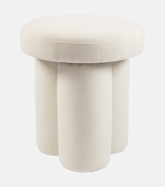 Big Foot linen stool | 101 Copenhagen