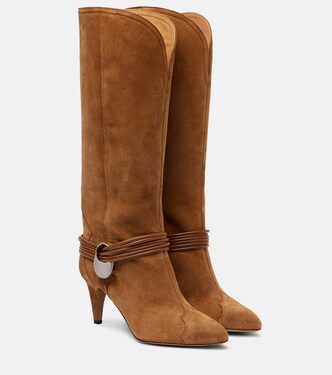 Lestany suede knee-high boots | Isabel Marant