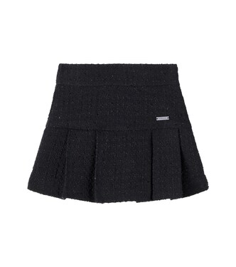 Pleated tweed skirt | Monnalisa