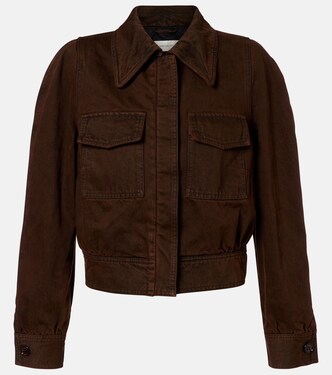 Cropped denim jacket | Dries Van Noten