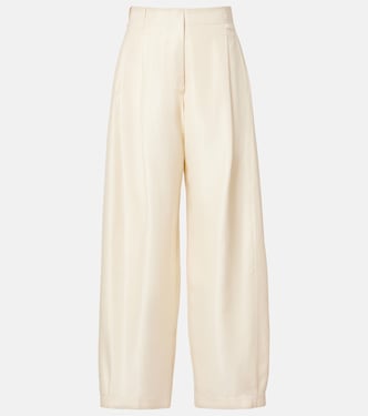 Kolina silk wide-leg pants | The Row
