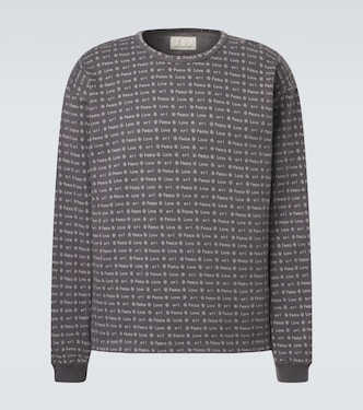 Jacquard cotton sweater | ERL