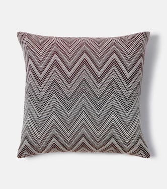 Timmy Zigzag wool cushion | Missoni