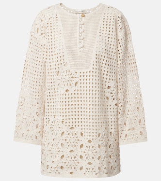 The Postcard cotton crochet tunic | Frame