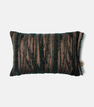 Abibo mohair, cotton, and wool-blend cushion | The House of Lyria
