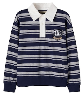 Glowee striped cotton polo shirt | The New Society