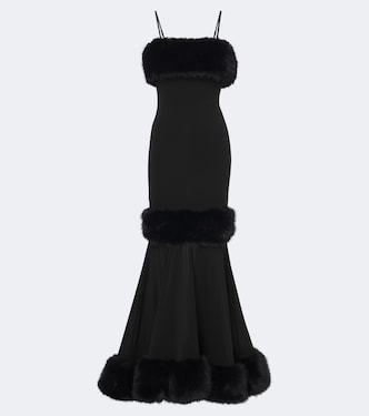 Jersey bustier gown | Nina Ricci