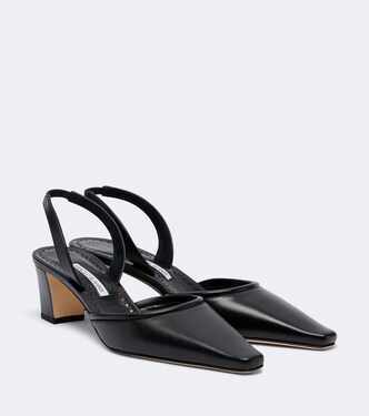 Vendona leather slingback pumps | Manolo Blahnik