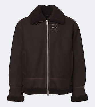 Jacke Sano aus Leder mit Shearling | Arma