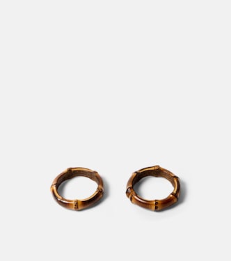 Bamboo set of 2 napkin rings | Gucci