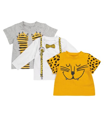 Baby Set aus zwei T-Shirts und einem Longsleeve | Stella McCartney Kids