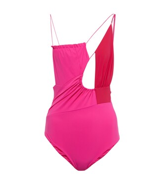 Cutout asymmetric swimsuit | Nensi Dojaka