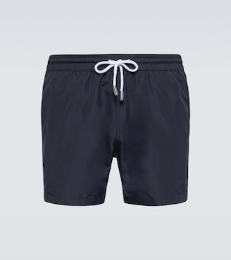 Drawstring swim trunks | Thom Sweeney