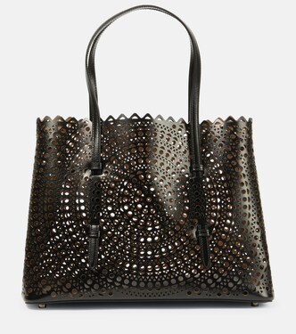 Le Mina 32 New Vienne leather tote bag | Alaïa