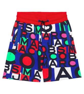 Logo cotton shorts | Marc Jacobs Kids