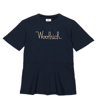Cotton-blend dress | Woolrich Kids
