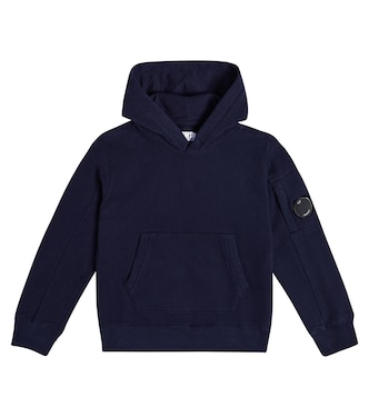 Lens cotton jersey hoodie | C.P. Company Kids