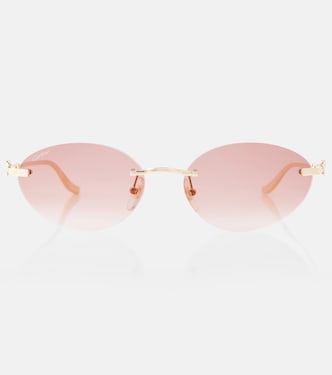 Panthère de Cartier oval sunglasses | Cartier Eyewear Collection