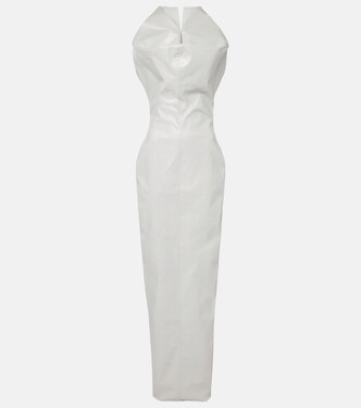 Robe longue en coton mélangé | Rick Owens