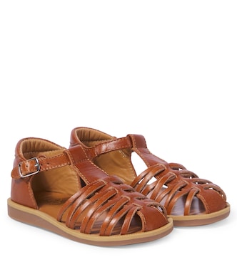 Poppy Royal leather sandals | Pom d'Api