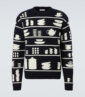 Jacquard wool sweater | JW Anderson