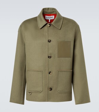 Anagram wool and cashmere jacket | Loewe