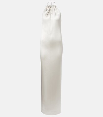 Robe longue Corra en satin | Ralph Lauren Collection