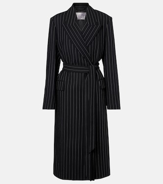 Olyx pinstriped wool coat | Acne Studios