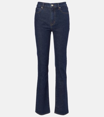 Ruler mid-rise straight jeans | Frame