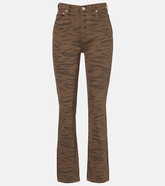 Blaine zebra-print flared jeans | Citizens of Humanity