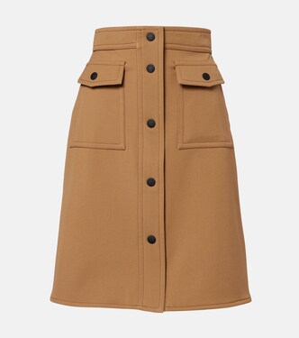 High-rise midi skirt | Moncler Grenoble