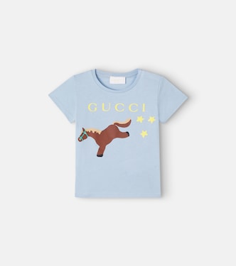 Baby T-Shirt aus Baumwoll-Jersey | Gucci Kids