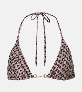 Menorca printed bikini top | Melissa Odabash