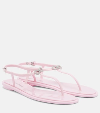 Riviera embellished thong sandals | Mach & Mach