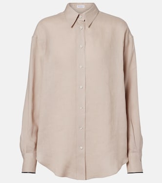 Linen top | Brunello Cucinelli