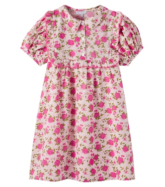 Polina floral cotton dress | Bebe Organic