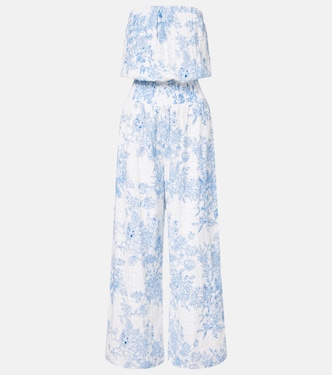 Naomi broderie anglaise jumpsuit | Melissa Odabash