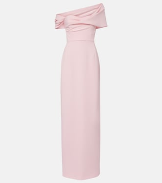 Sofia crêpe bustier gown | Carolina Herrera