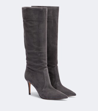 Hansen suede knee-high boots | Gianvito Rossi