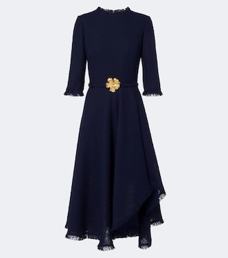 Embellished tweed midi dress | Oscar de la Renta