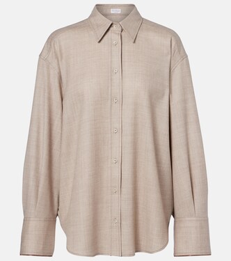 Virgin wool shirt | Brunello Cucinelli