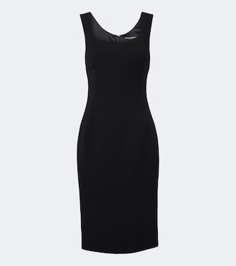 Virgin wool midi dress | Dolce&Gabbana