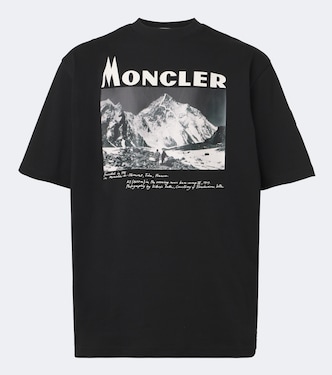 Printed cotton jersey T-shirt | Moncler