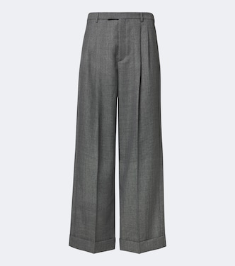Herringbone wide-leg pants | Valentino