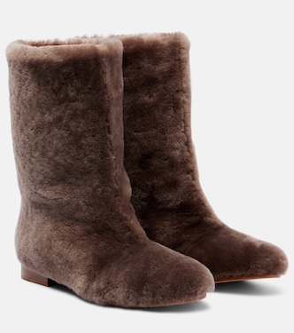 Tina shearling mid-calf boots | Gabriela Hearst