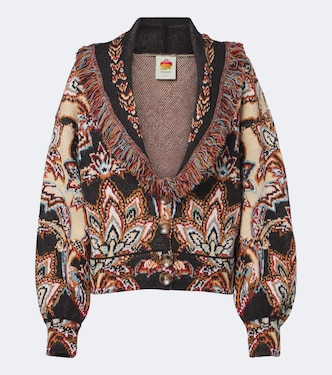 Cárdigan Tapestry Dream de jacquard con flecos | Farm Rio