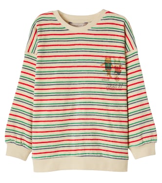 Itty striped cotton terry sweatshirt | Konges Sløjd