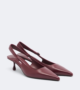 Amel leather slingback pumps | Jimmy Choo