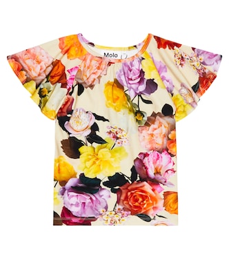 Rachel printed cotton-blend blouse | Molo